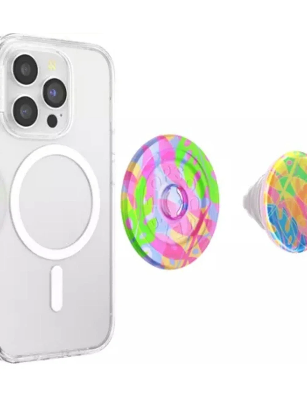 PopSocket MagSafe-Compatible Phone Grip & Stand - Pink, Yellow, Blue, Green
